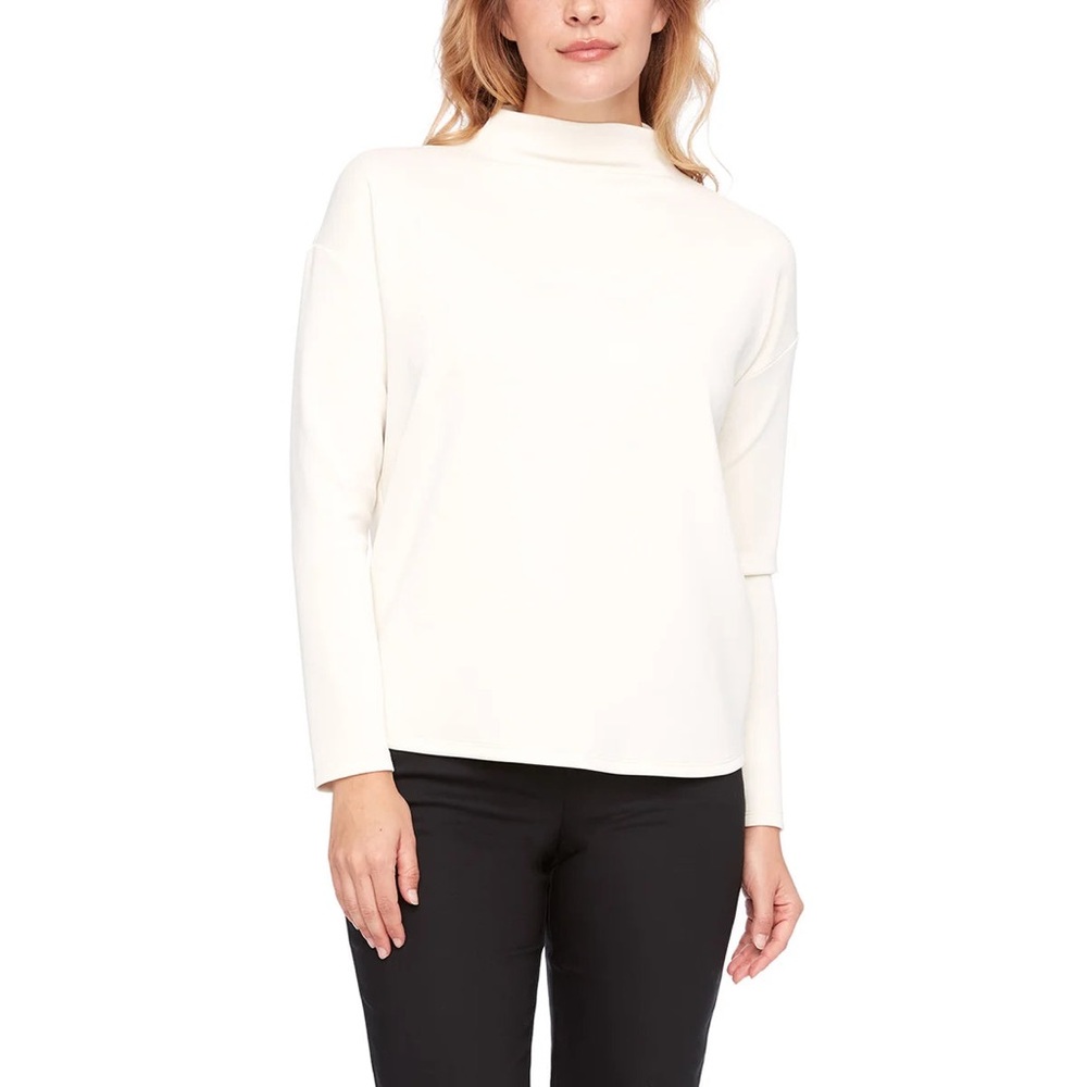 UP! Cream high neck sweater